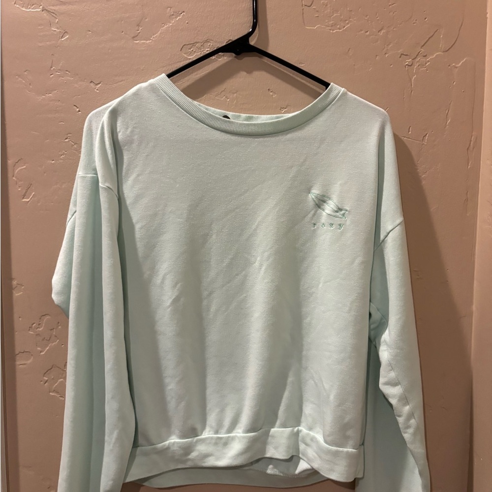Women’s Mint Green Roxy Crewneck